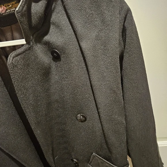 Women's Black Winter Coat By London Fog Sz M - Picture 11 of 12